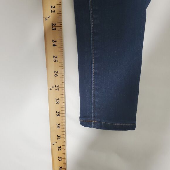 NWT FASHION NOVA Booty Everywhere Shaping Dark Wash Jeans High Rise 1/2 22X30 - Picture 8 of 9